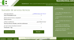 Desktop Screenshot of buscotecnicos.com